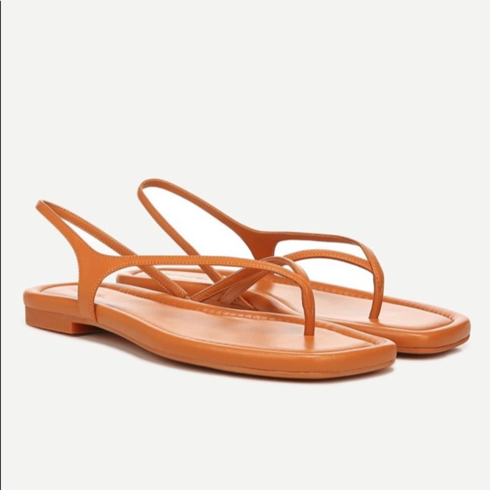 NIB VINCE Deana Sandal in burnt orange - women’s 9